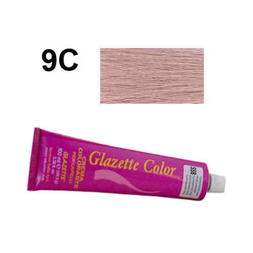 GLAZETTE Color 9C farba do wł.100ml popielty b. jasny blond